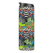 Zebra Kanga Thermal Tumbler Thermosbeker (Geroteerd rechts)