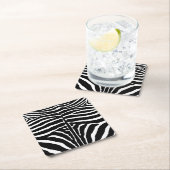 Zebra Kartonnen Onderzetters (Insitu)