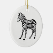 zebra keramisch ornament (Rechts)