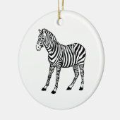 zebra keramisch ornament (Links)