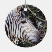 Zebra Keramisch Ornament (Achterkant)