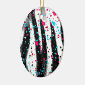 Zebra Keramisch Ornament (Links)