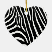 Zebra Keramisch Ornament (Voorkant)