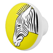 Zebra Keramische Knop (Rechts)