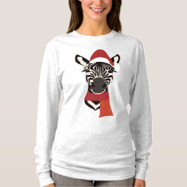 Zebra kerst #1 t-shirt