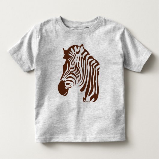 Zebra Kinder Shirts (Voorkant)