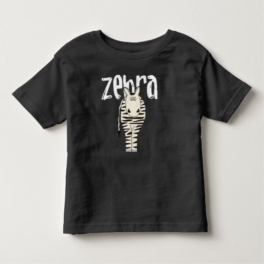 Zebra Kinder Shirts (Voorkant)