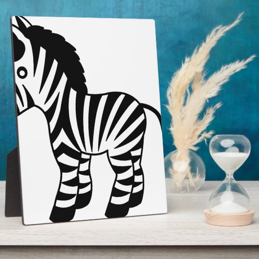 zebra kinderen fotoplaat (Zijkant)