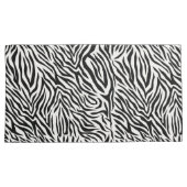 Zebra King Size Pillow Hoesje Pair Kussensloop (Voorkant-Rechts)