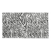 Zebra King Size Pillow Hoesje Pair Kussensloop (Achterkant-Links)