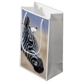 Zebra Klein Cadeauzakje (Achterkant Gekanteld)