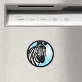 zebra. kleur aanpasbare cirkel. magneet (Insitu (Vaatwasser))