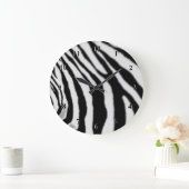 Zebra Klok Zwart-wit Zebra Stripes Design (Huis)