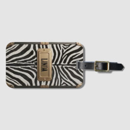 Zebra koffer bagagelabel