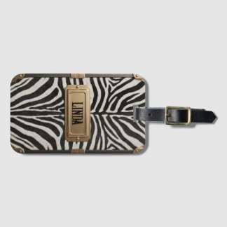 Zebra koffer bagagelabel