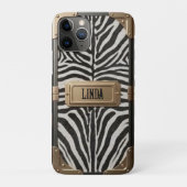 Zebra koffer Case-Mate iPhone case (Achterkant)