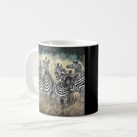Zebra Koffiemok (Voorkant links)