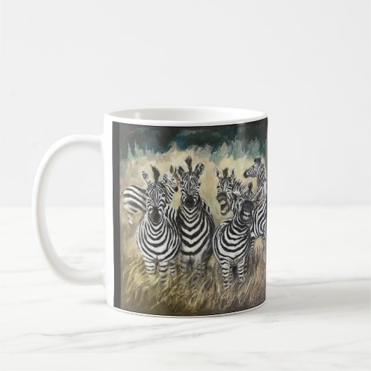 Zebra Koffiemok (Links)