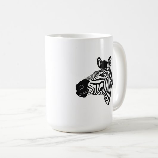 Zebra Koffiemok (Voorkant rechts)