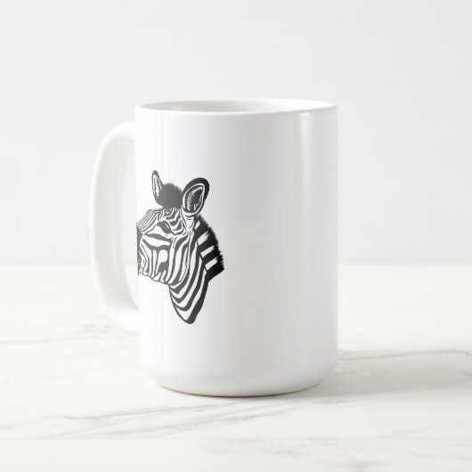 Zebra Koffiemok (Voorkant links)