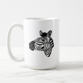 Zebra Koffiemok (Links)