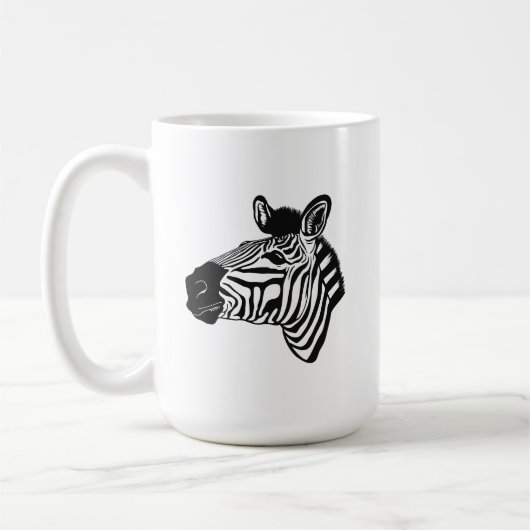 Zebra Koffiemok (Links)