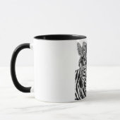 Zebra KoffieMok Mok (Links)