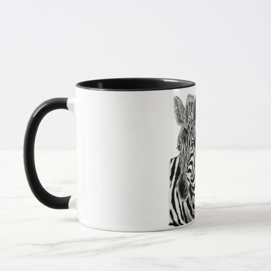 Zebra KoffieMok Mok (Links)