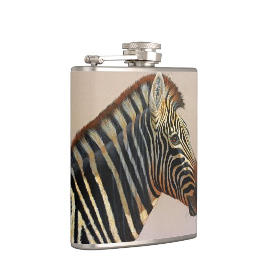 Zebra-kolfkop Heupfles (Rechts)