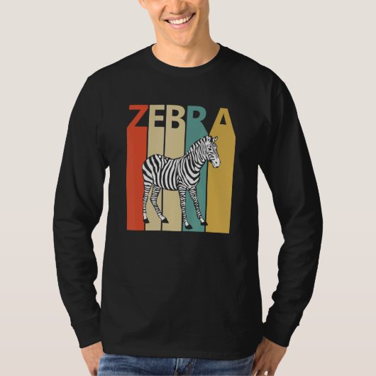 Zebra Kostuum Zebra T-shirt (Voorkant)