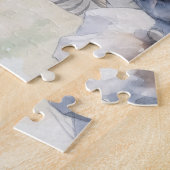 Zebra Kunst Wild Dier Puzzel (Zijkant)