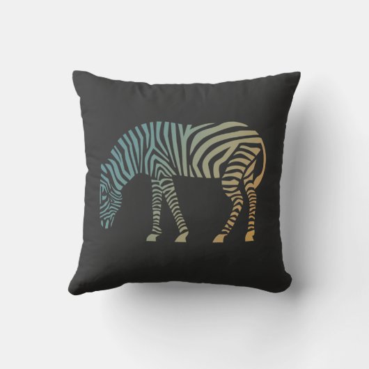 Zebra Kussen (Achterkant)