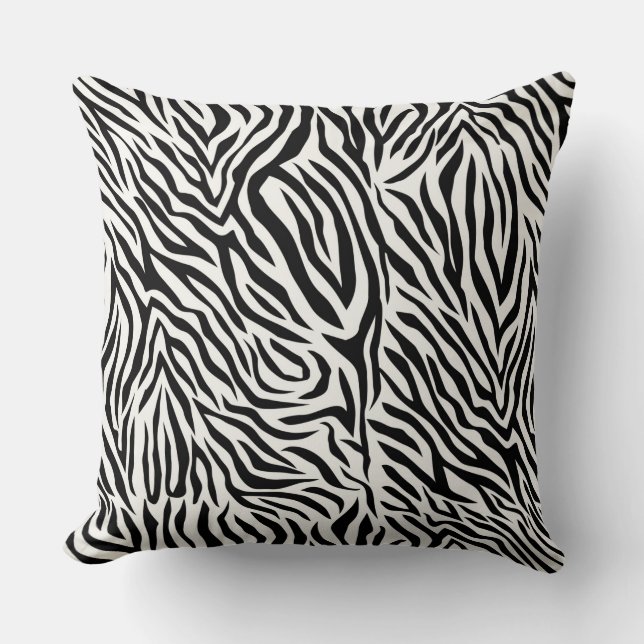 Zebra Kussen 50 x 50 cm (Voorkant)