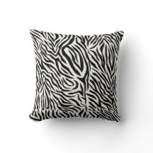 Zebra kussenhoes 40 x 40 cm