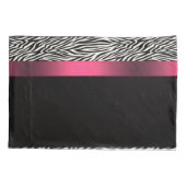 Zebra Kussensloop (Achterkant)