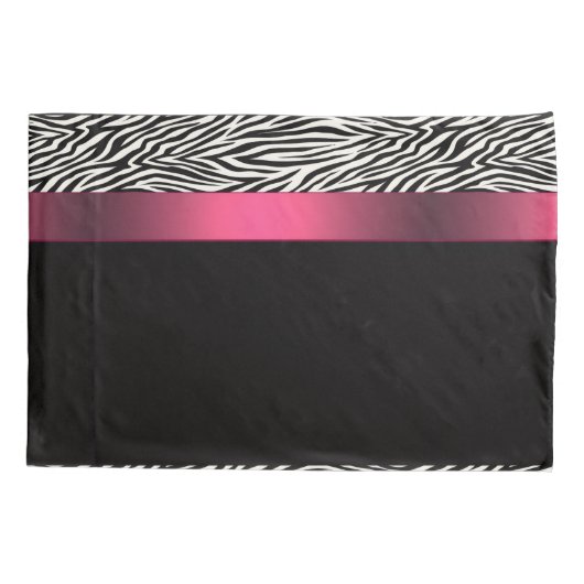 Zebra Kussensloop (Achterkant)