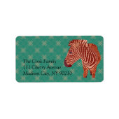 Zebra-label Etiket (Voorkant)