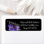 Zebra langwerpvlinder etiket (Insitu)