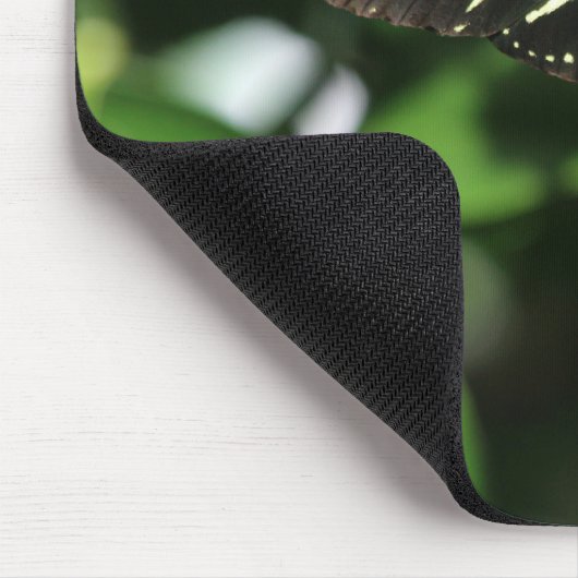 Zebra langwerpvlinder muismat (Hoek)