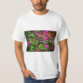 Zebra langwerpvlinder t-shirt (Voorkant)