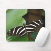  Zebra langwerpvlindermousepad Muismat (Met muis)