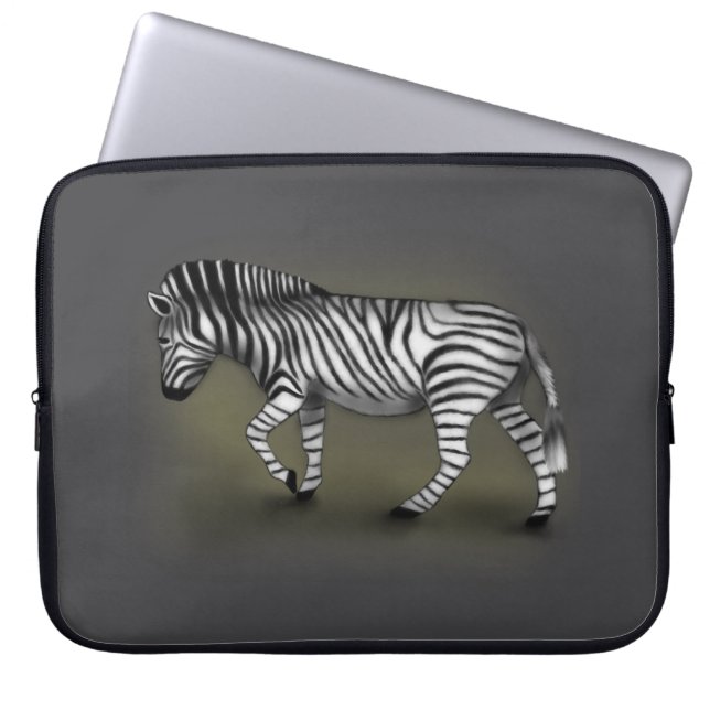 "Zebra" Laptop Sleeve (Voorkant)