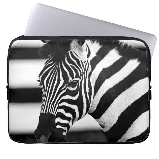 Zebra Laptop Sleeve (Voorkant)