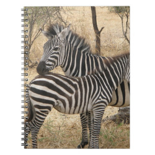 Zebra-laptop voor moeder en Baby Notitieboek