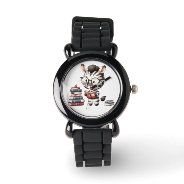 Zebra leesboeken. horloge (Voorkant)