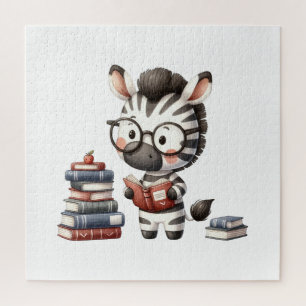 Zebra leesboeken. legpuzzel