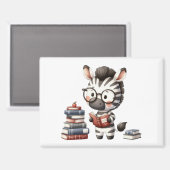 Zebra leesboeken. magneet (Voorkant / Achterkant)