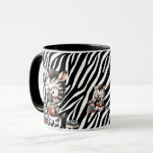 Zebra leesboeken. mok (Voorkant links)