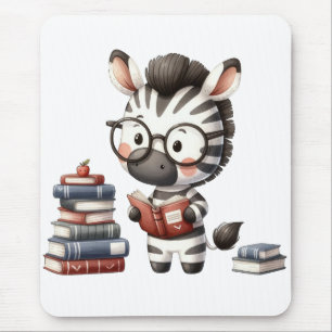 Zebra leesboeken. muismat
