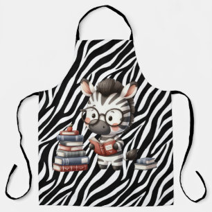 Zebra leesboeken. schort